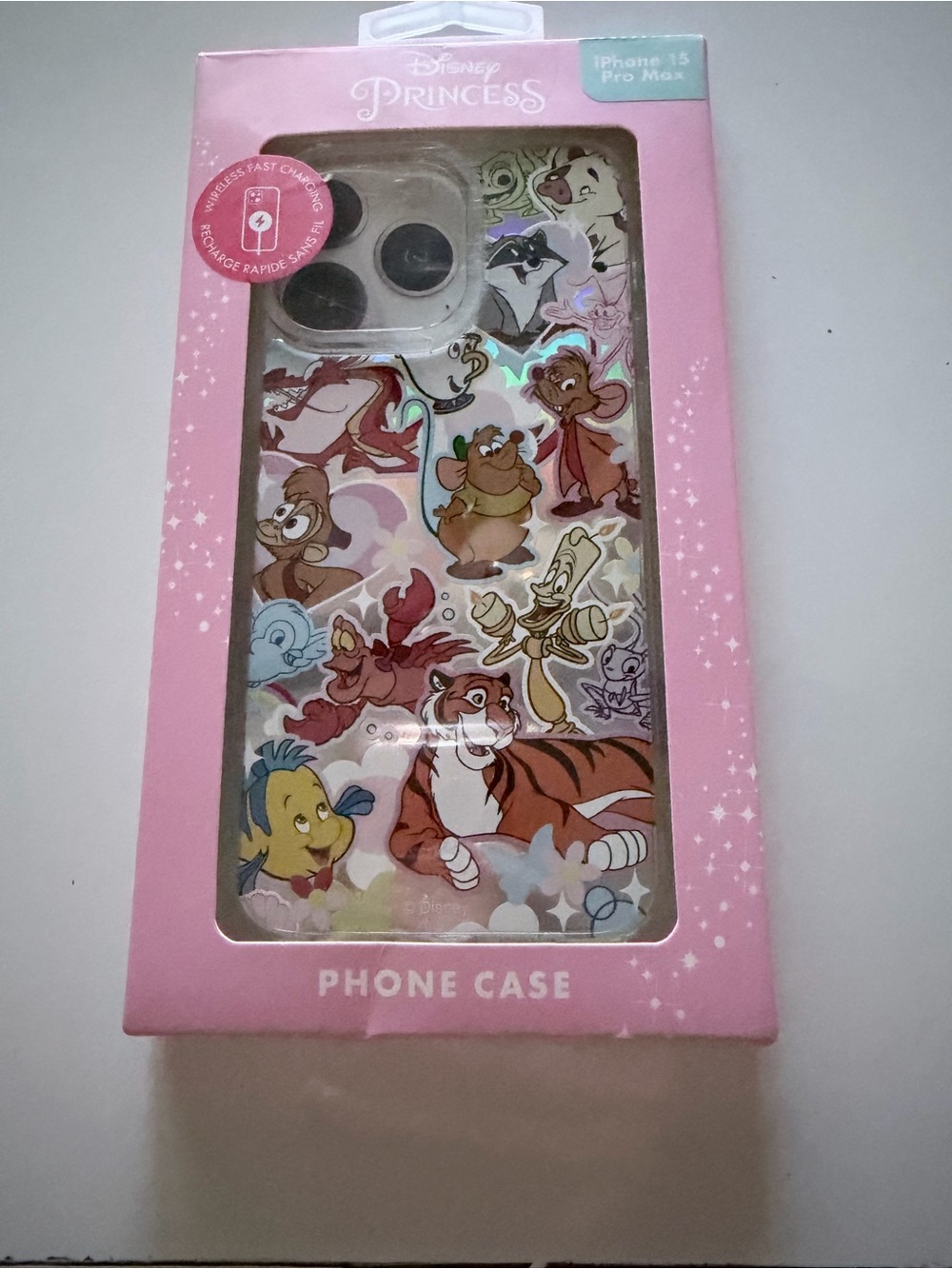 Disney Princess Sidekicks Protective Case for iPhone 15 Pro Max – Clear